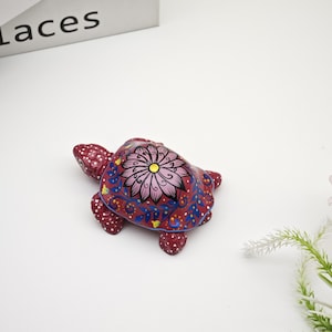 Turtle resin statue-turtle figurine-Unique turtle resin Decor-Turtle Collectible-Handmade-Christmas gift