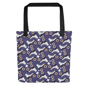 Roller Skating Pattern (Purple) Tote bag