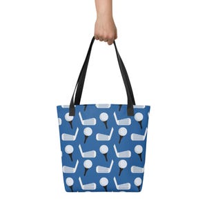 Torba typu tote w golfa (niebieska)