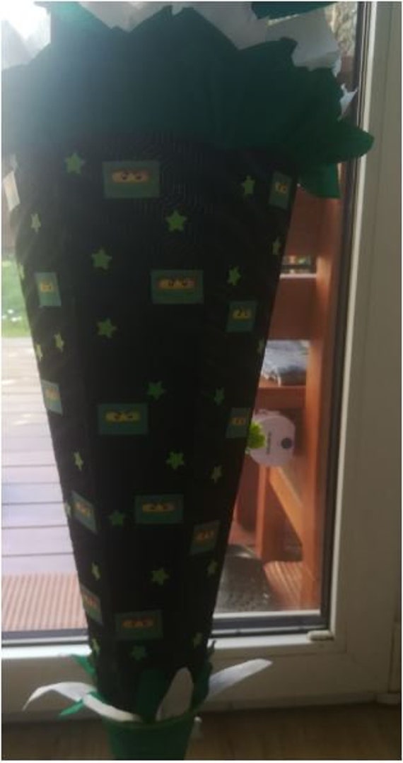 HANDARBEIT SCHULTÜTE NINJAGO 100 CM MIT NAMENSWUNSCH HANDARBEIT SCHULTÜTE NINJAGO 100 CM MIT NAMENSWUNSCH