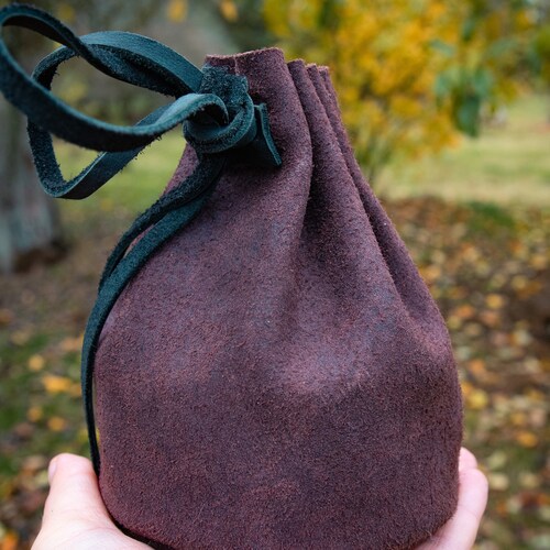 Handmade Leather Pouch Leather Bag. Etsy UK