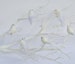 6 Artificial White Fake Feather Clip On Birds Cake Craft Dove Home Tree Decoration Floristry 