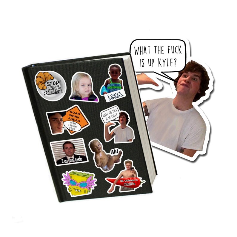 Meme stickers meme sticker set vine stickers sticker pack | Etsy