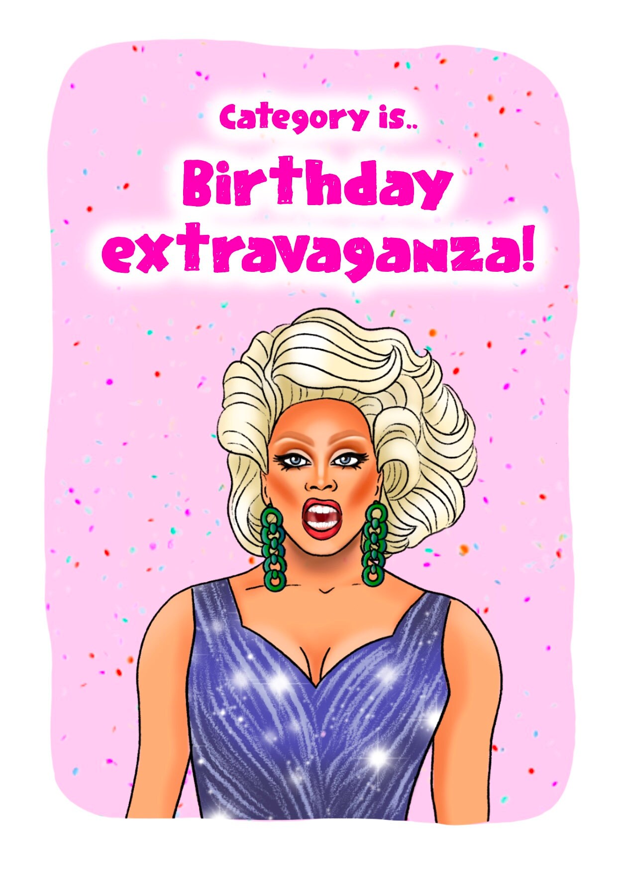Drag Race Birthday Card Drag Race Card Happy Birthday - vrogue.co
