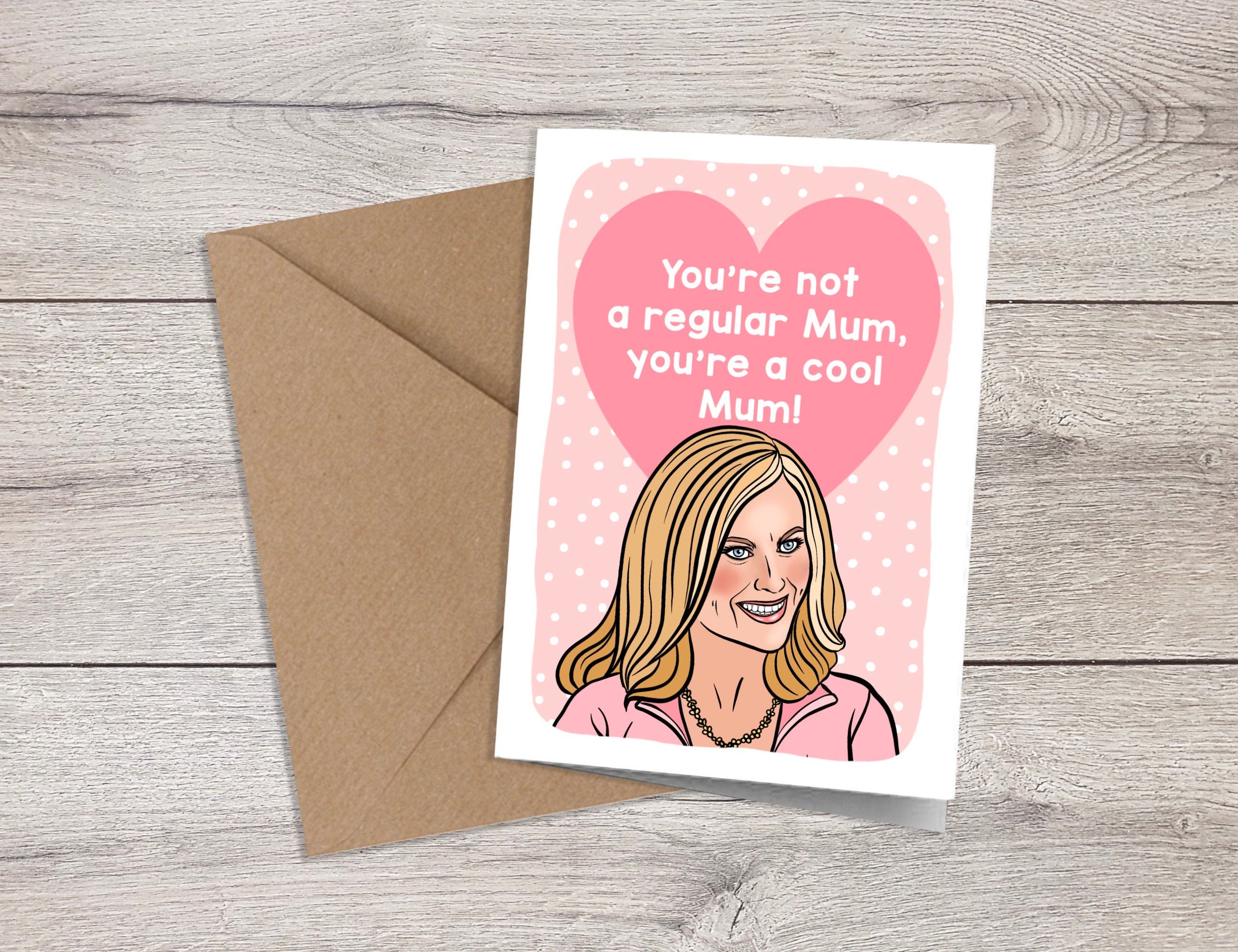 Mean girls Mothers Day A6 greeting card cool mum card mum | Etsy