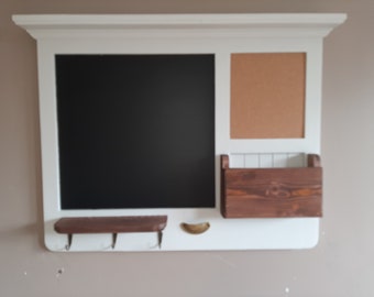 "Kreidetafel, Custom Kitchen Message Board aus der ""Homebone""-Reihe, Chalkboard, Menuboard, Küchen Organizer."