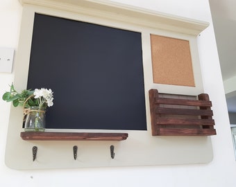 Homestead Range - 'The Hall' Custom Built Chalkboard, kitchen Message Board, Kitchen Organiser, Message Board, Notice Board