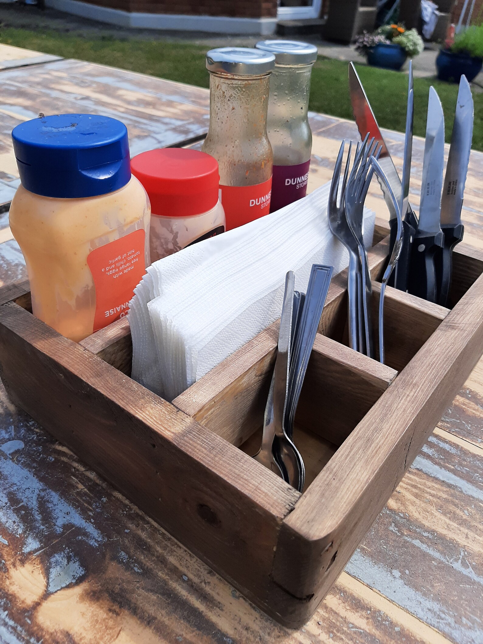 Condiment Box Cutlery box Kitchen Utensil Holder Etsy
