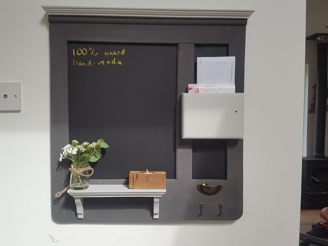 Message Board Chalkboard Blackboard Notice Board New Etsy