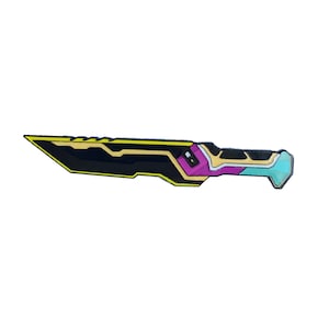 Valorant Glitch Pop Knife Enamel Pin