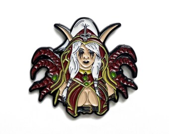 Official K8 Sarkissian / Valeera Cosplay Enamel Pin