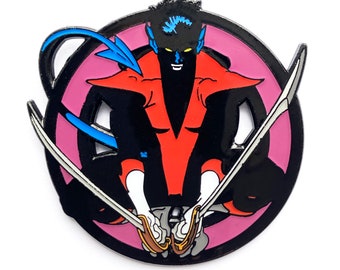 Nightcrawler Soft Enamel Pin