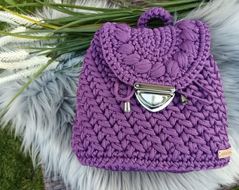 backpack, handmade, gift, shoulder bag, luxury bag, trendy bag, handmade, crochet bag, luxury, unique accessory,