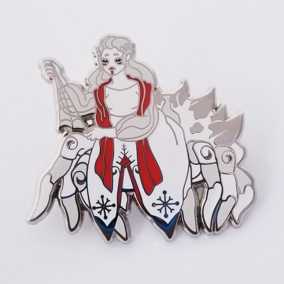 Christmas Spider Enamel Pin