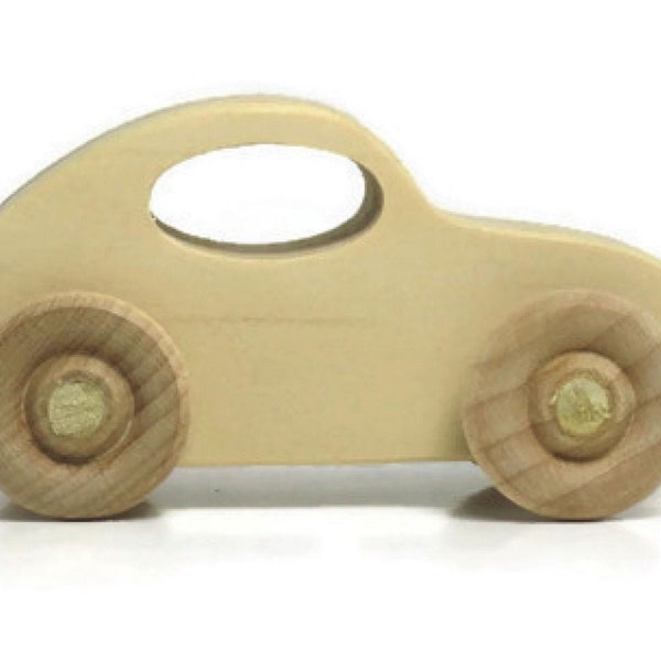 The Bug, A Wood Toy That Looks Like The VW Bug