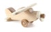 Toy Wood High Wing Airplane,  Natural Wood, Eco-Friendly 