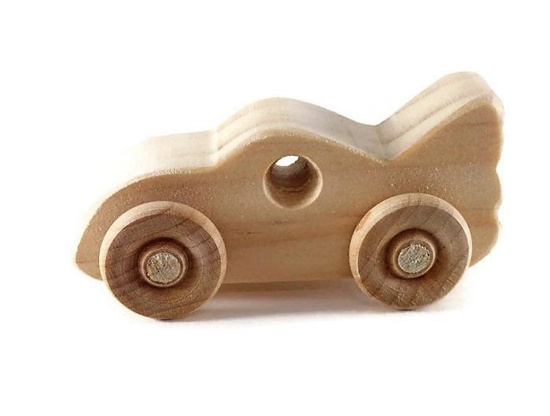 The Bat Car Wood Toy