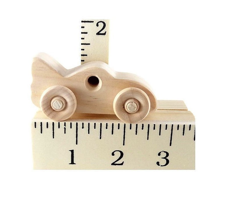 The Bat Car Wood Toy