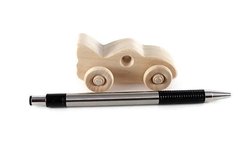 The Bat Car Wood Toy