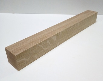 1 Kantholz Holzpfosten 7x7cm stark Eiche massiv. 10-150cm lang.