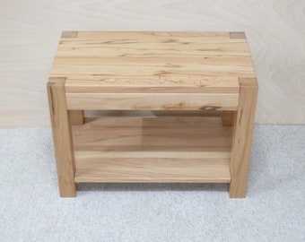 Console dimensions 60x40x50cm high. Wooden side table solid beech heartwood. Model "Farah". Item No. 201