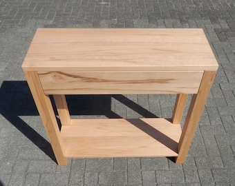 Item No. 116. Console side table Solid beech heartwood. Model "Colonia"