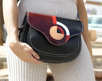 Stylish Black Cocktail Party Handbag for Women, Black  display picture 3
