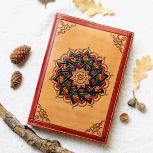 A5 Leather Diary, leather Planner 2022, Eco diary, reusable agenda covers, day view diary, Leather Organizer Agenda, Travel journal binder