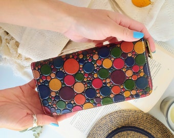 Portafoglio in pelle con utensili, portafoglio per telefono, portafoglio per donne, portafoglio lungo da donna, portafoglio con cerniera, portafoglio frizione, portafoglio per carte, portafoglio a fisarmonica