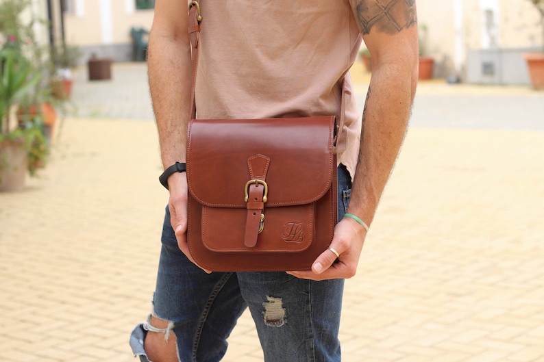 STWLeatherGoods Messenger Bag - Thumbnail 4