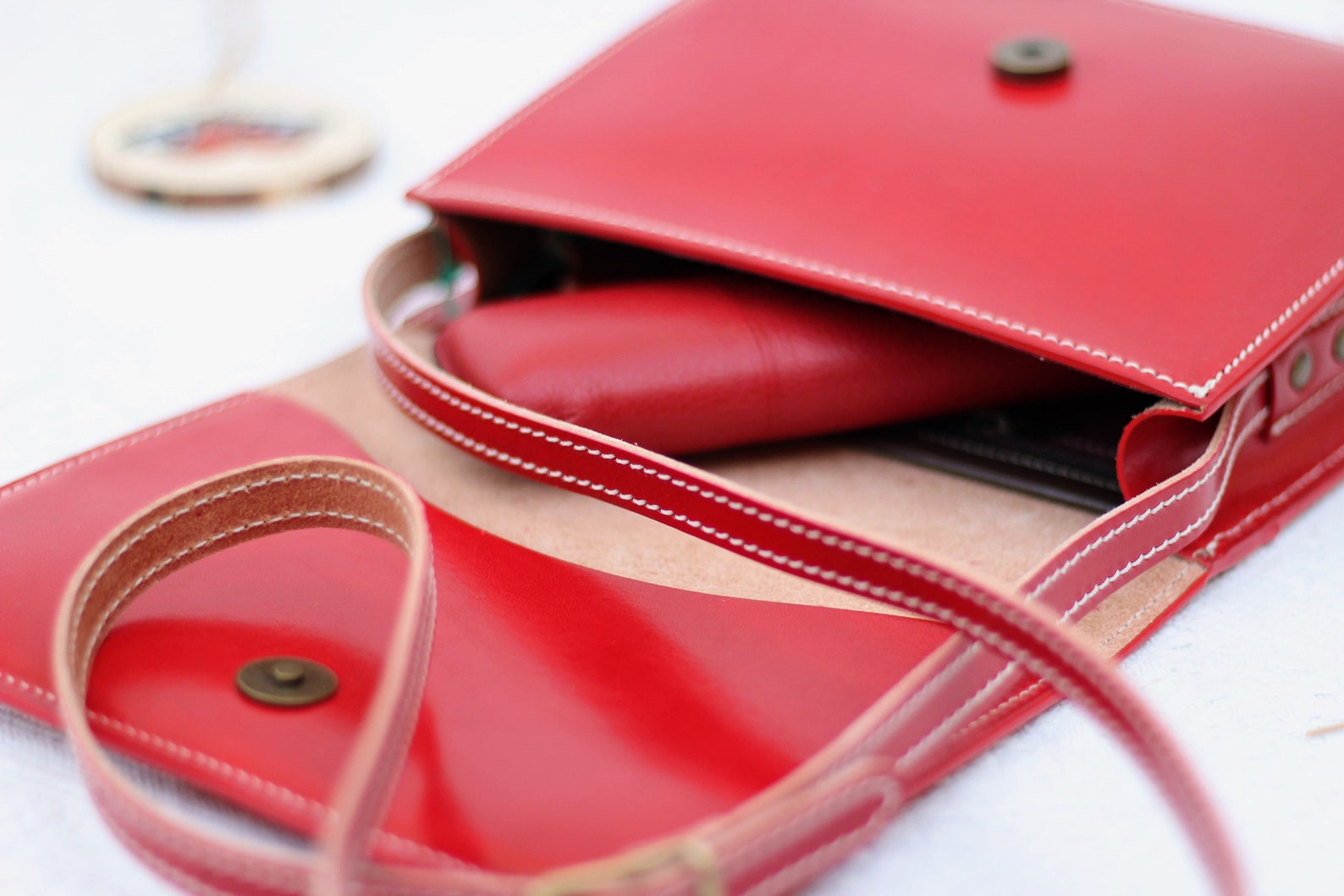 Handmade Leather Handbags Leather Crossbody Bag for Women Etsy