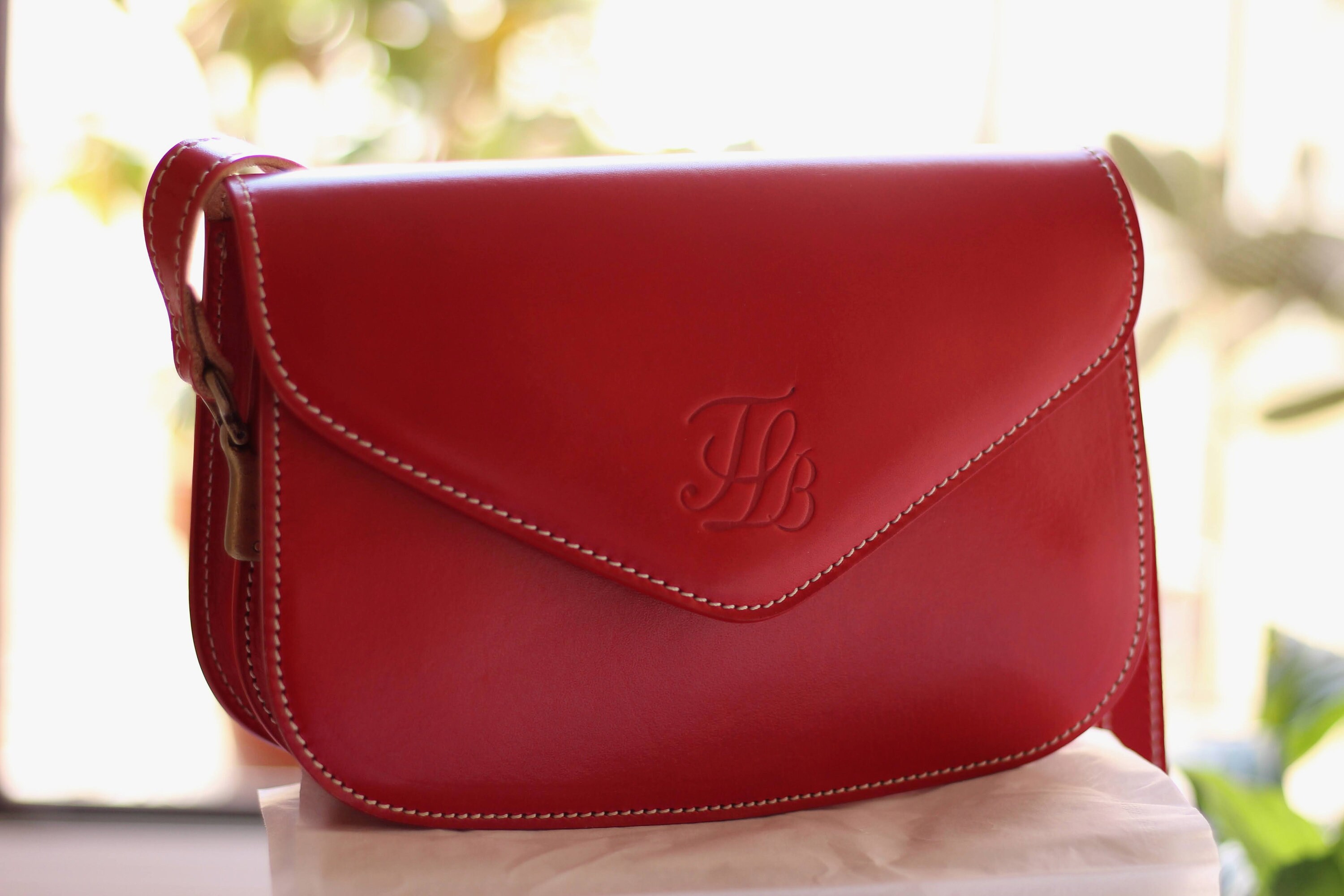 Spanish Leather Purse Passion Red Night Out Handbag Etsy