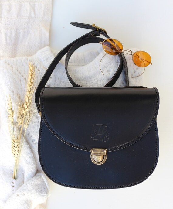 Genuine Pebbled Leather Zipper Pouch Add-On for Crossbody