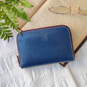 Women's Leather Zip Around Wallet, Medium Zip Wallet, Real Leather Wallet for Women, Small Leather Ladies Wallet, Leather Wallet Women's