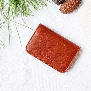 Mini cash envelope, Leather Coin Pouch, Small Pouch, Cash purse, leather envelope, Mens pocket wallet, cash pouch image 5