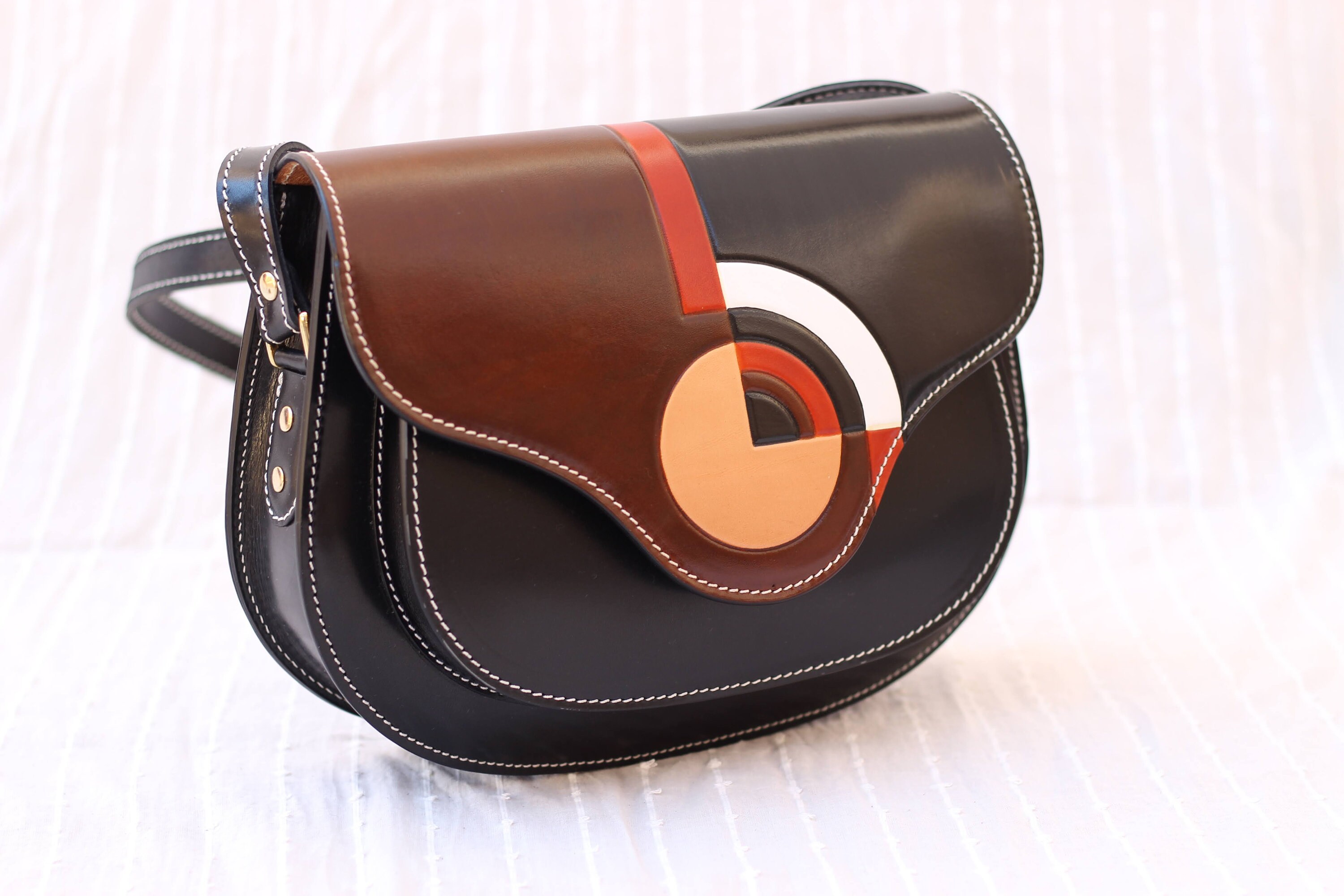 Elegant Everyday Crossbody Bag- 100% Real Leather main image 1