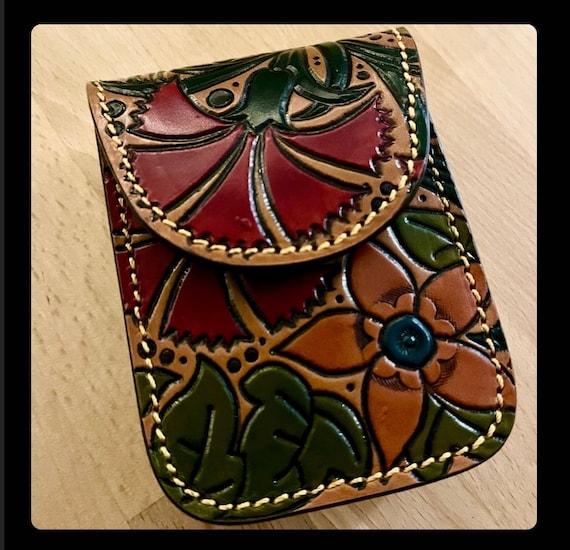Cigar Box Purse, Leather Cigarette Case Woman, Travel Cigar Case, Cigarette  Holder, Leather Gifts Woman, Leather Box, Unique Cigarette Case