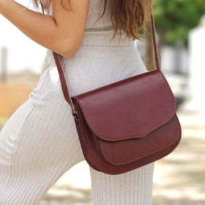 Leather Crossbody Bag Women, Crossover Satchel, Leather Tote Bags Women, New Leather Crossbody Bag