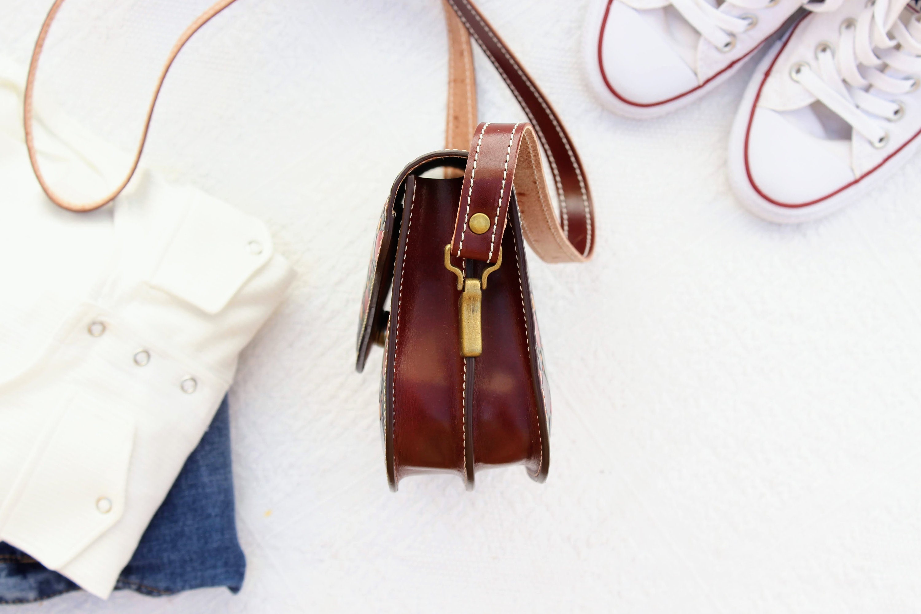 Spanish Leather Handbags Unique Leather Handbags for Women Etsy