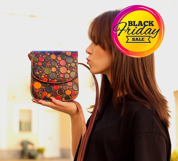 Multicolor crossbody purse hotsell