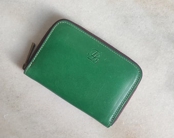 Zip Around leather Wallet for Women, women zipper wallet, Zipper leather women's wallets, gifts for her, zippered wallet, Birthday gifts