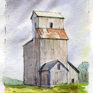 väggdekor, akvarell för hemgalleri, digitala varor, landsbygdslandskap, landsbygdsmotiv akvarellteckning, akvarellmålning, kreativitet