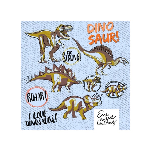 Dinosaurs - Stickdatei