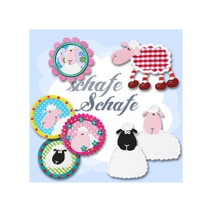 sheep sheep - embroidery file - embroidery