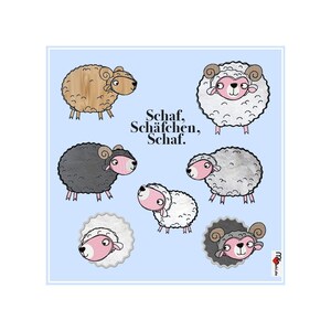 Sheep, Sheep, Sheep - Embroidery File - embroidery
