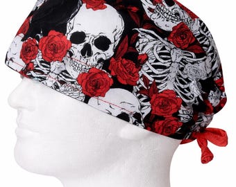 Horror Movie Surgical Hat for Doctors - Gothic Medical Headwear Gift