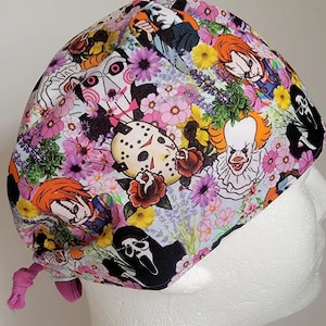 Michael Myers Horror Movie Scrub Cap: Halloween Nurse Hat