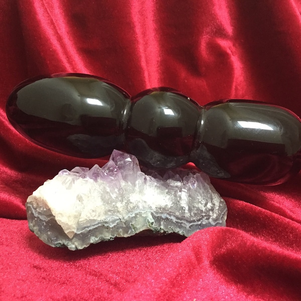 Crystal dildo, stone mature dildo, obsidian sex toy