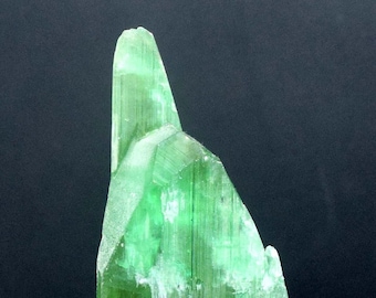 Terminated Green Kunzite Crystal: Afghanistan Origin, 118 gram
