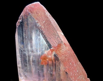 Cristal de kunzita rosa natural de Afganistán - 87 g, 83*49*11 mm